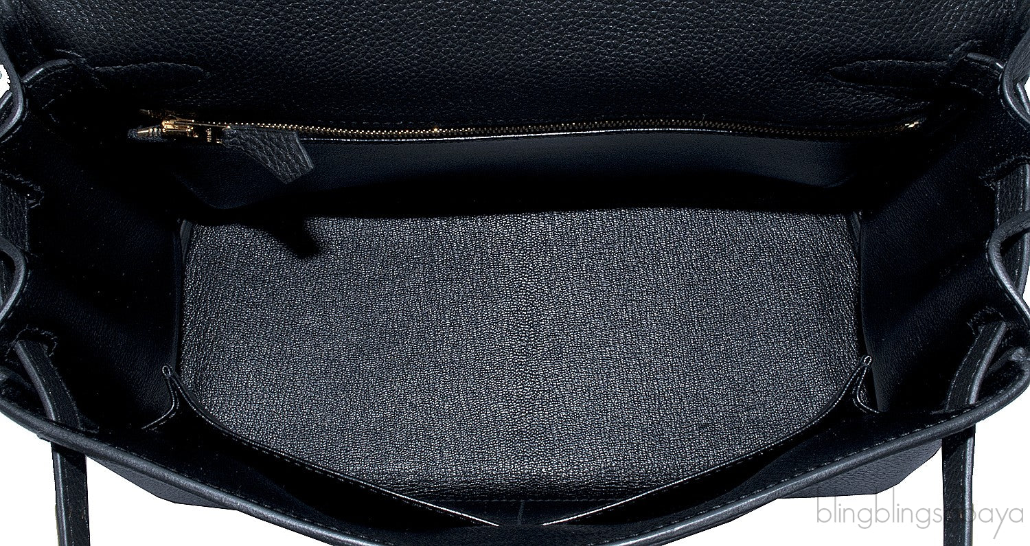 Kelly 28 Black Togo GHW