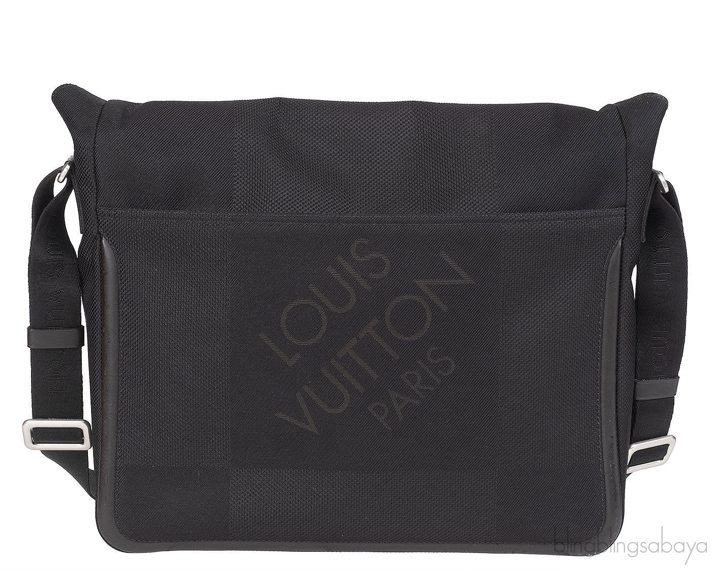 Louis Vuitton Black Denier Geant Canvas Messenger