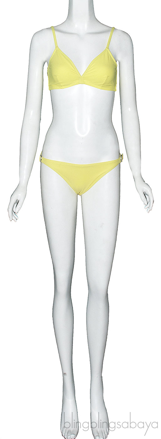 Bright Yellow Hampton and Trinity Bikini
