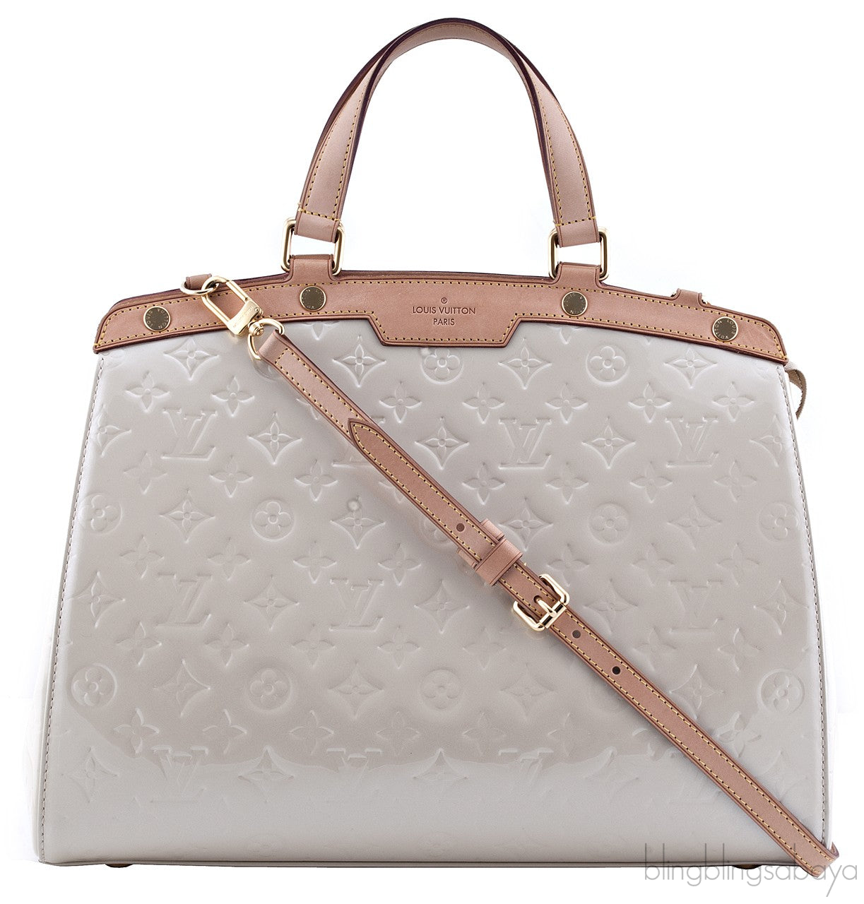 Brea GM Monogram Vernis W Corail