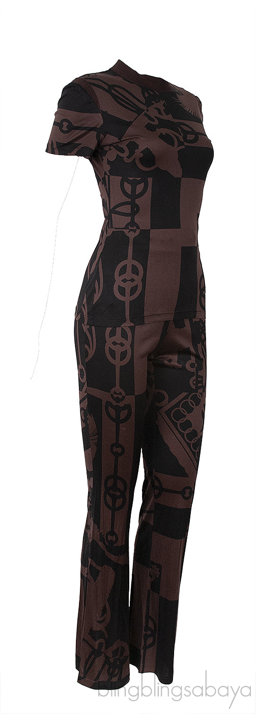 Cliquetis en Desorder Tattoo T-shirt and Trouser