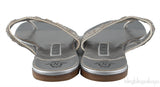 Orlando Flat Silver Sandals