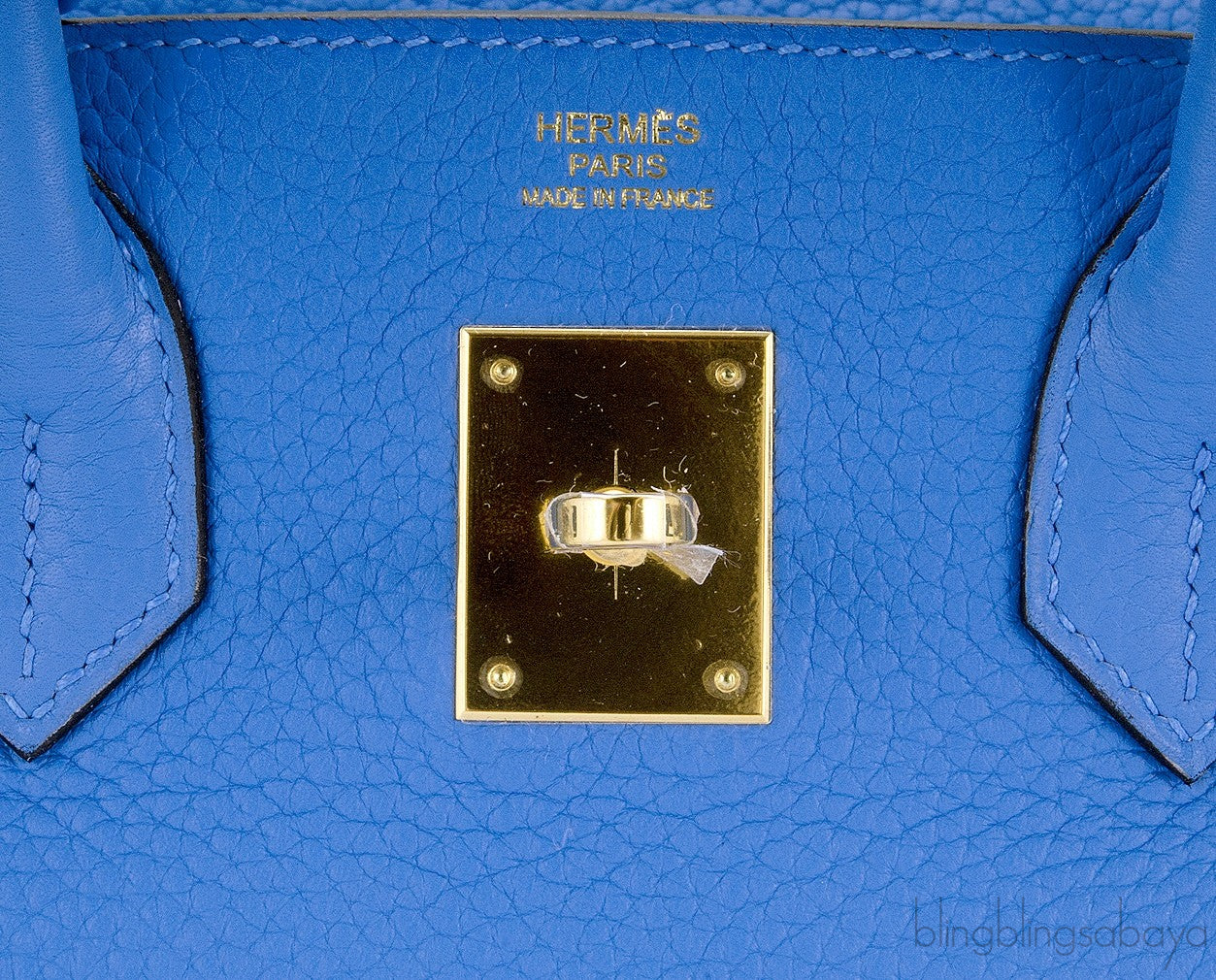 Birkin 30 Bleu Paradise Taurillon GHW