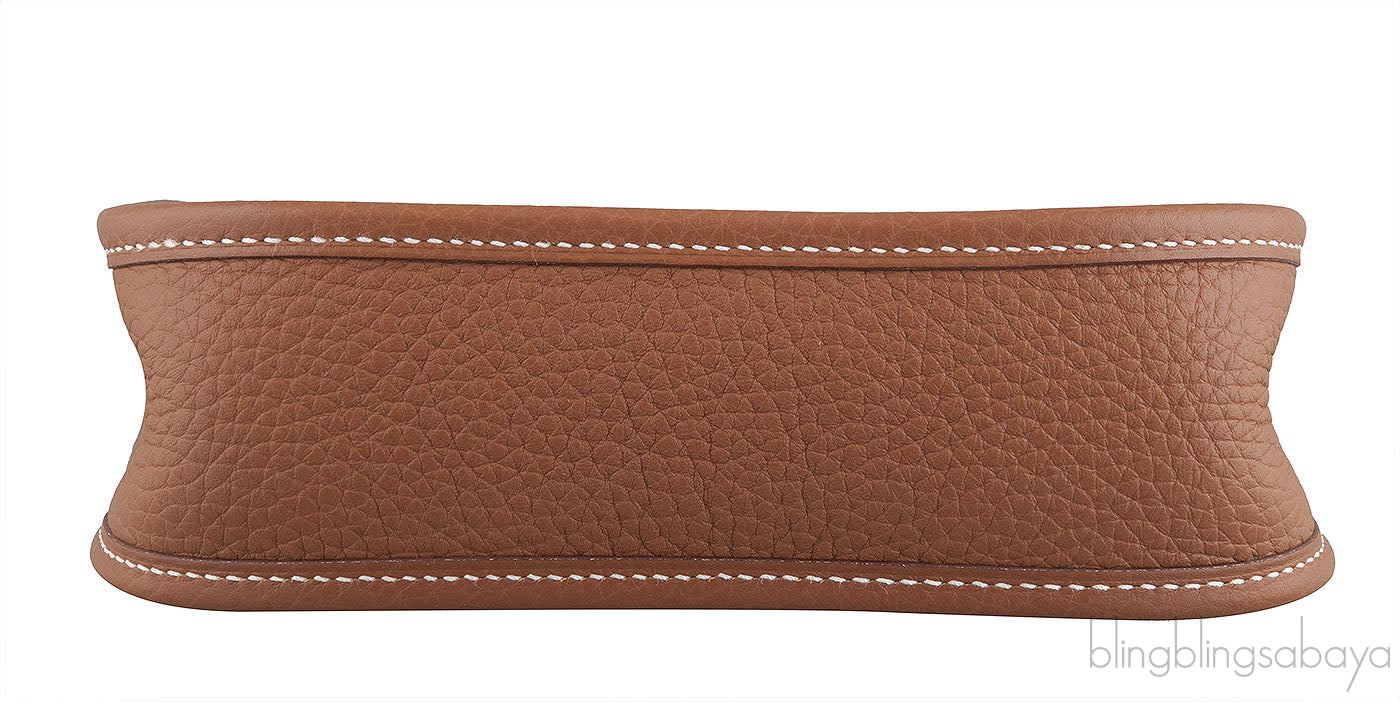 Mini Evelyne Gold Crossbody Bag