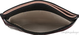 Black & Beige Quilted Cardholder