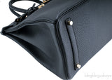 Birkin 35 Black Togo GHW