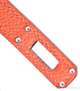 Kelly 25 Orange Epsom