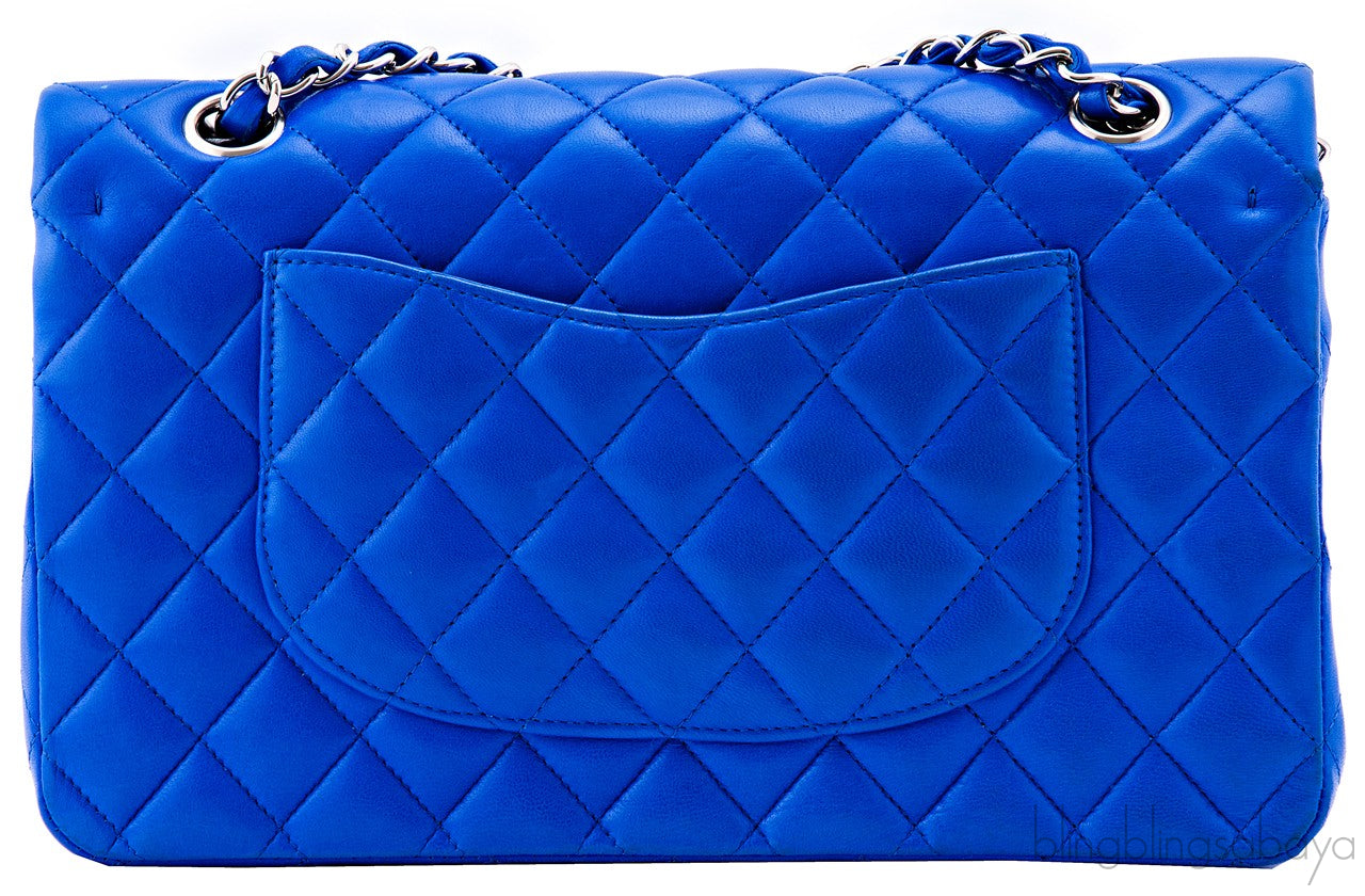 Timeless Bleu Royal Lambskin