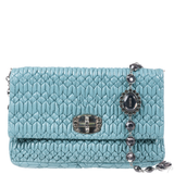 Cloquet Cyan Blue Stage Clutch Bag