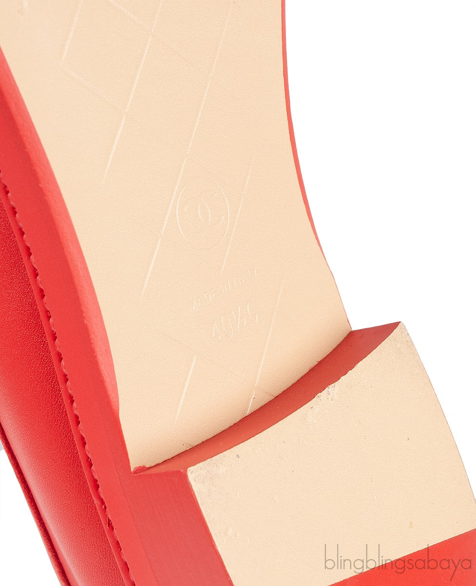 Lambskin CC Turnlock Quilted Loafers