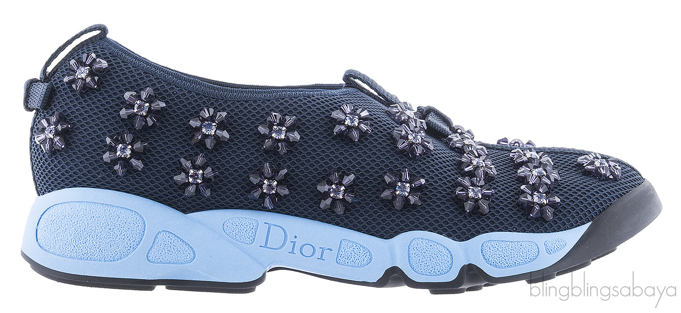 Dark Blue Dior Fushion Sneaker