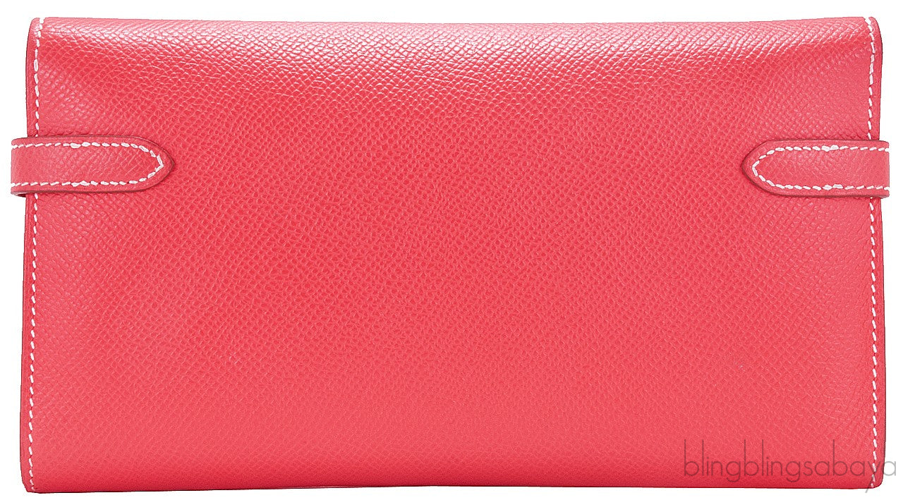Kelly Long Wallet Epsom Bi-color