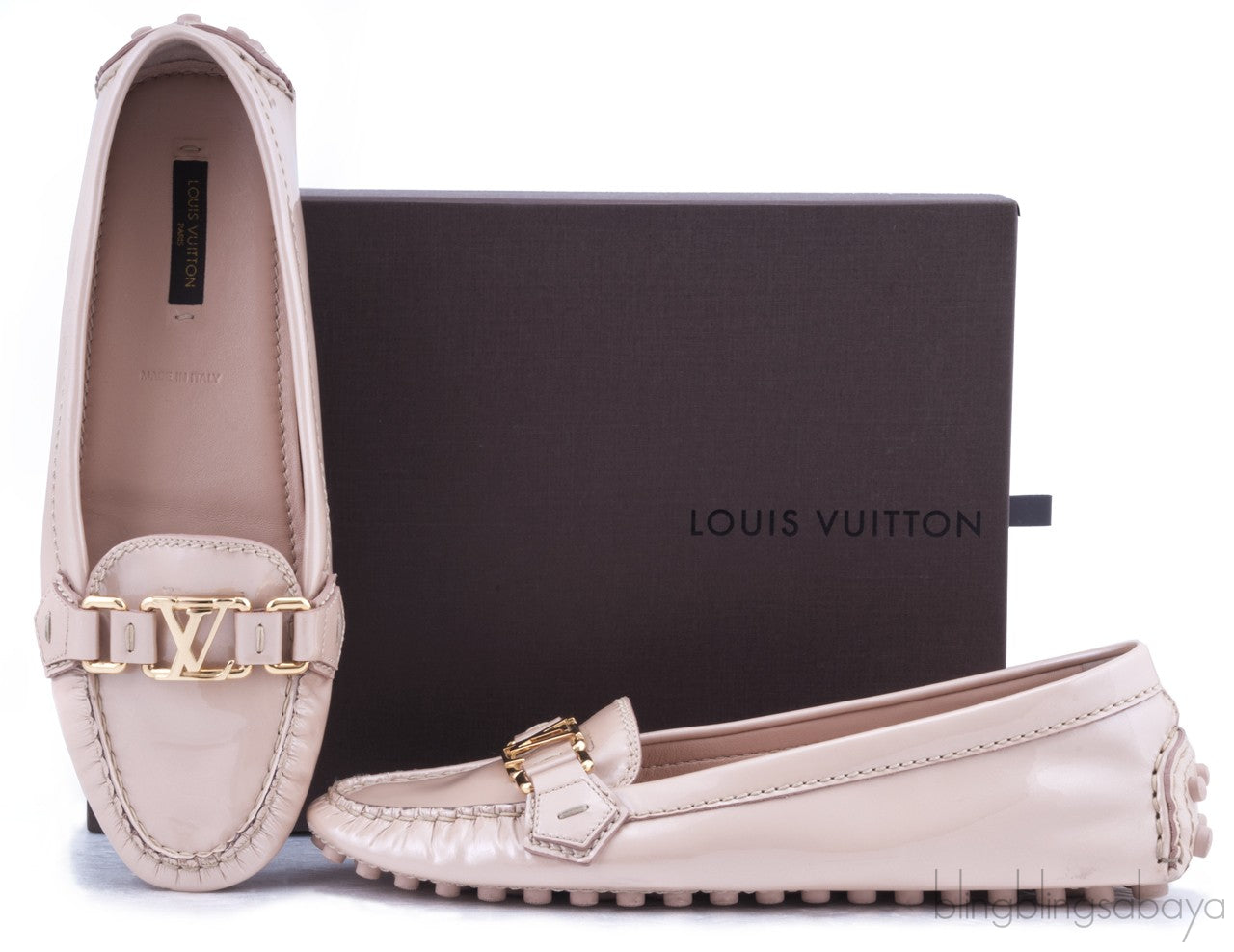 Oxford Patent Loafer Shoes
