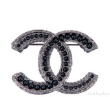 Ruthenium CC Pin Brooch