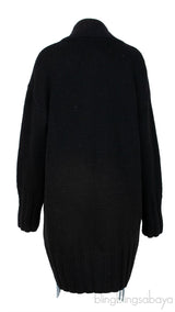Ombre Knitted Fringed Jacket