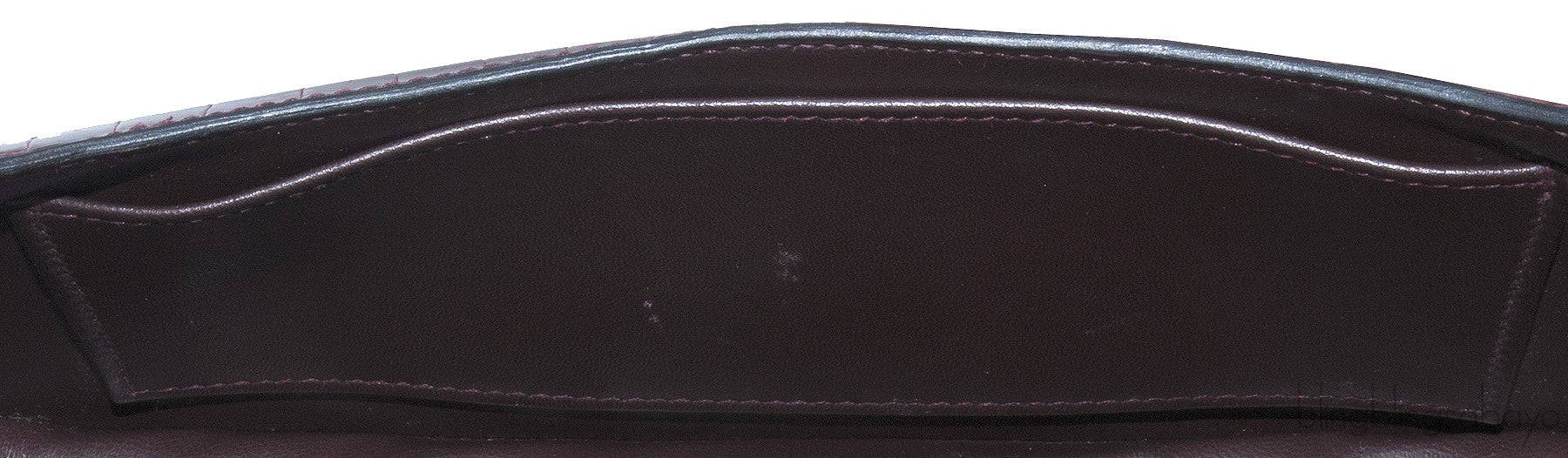 Constance Elan Crocodile Bordeaux