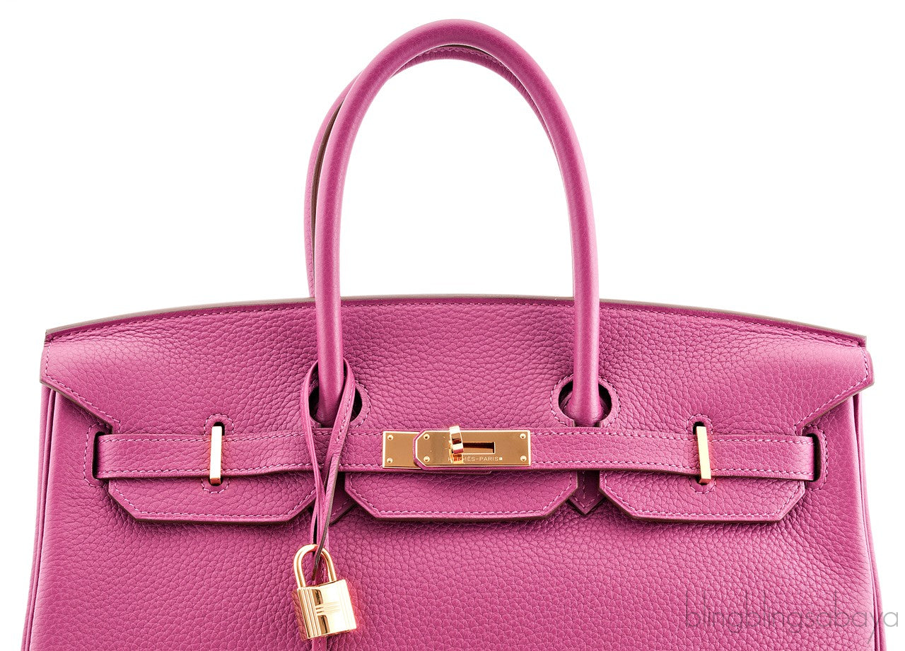 Birkin 35 Tosca Taurillon Clem