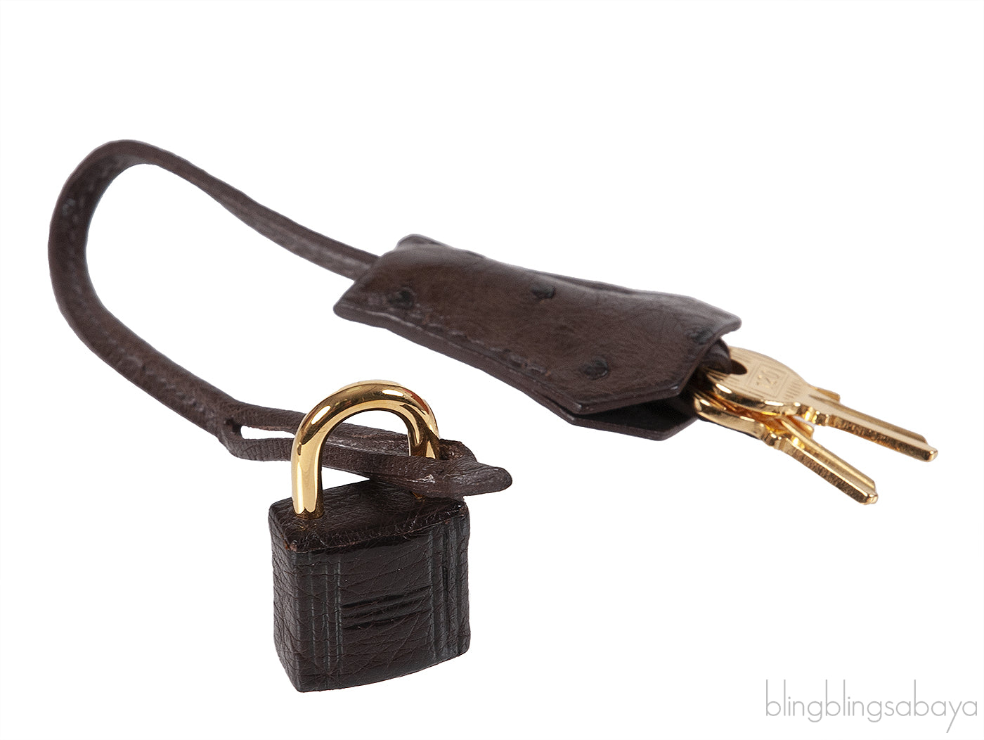 Hermes Kelly 32 Chocolate Natural and Dark Brown Ostrich GHW