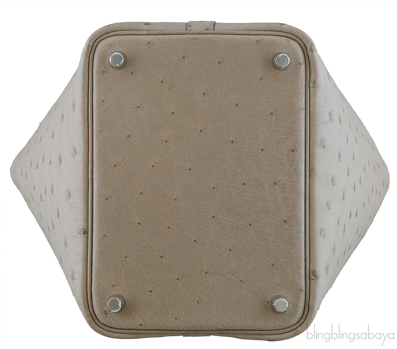 Picotin Lock 18 Grey Ostrich