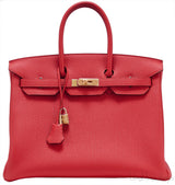 Birkin 35 Capucine Togo GHW