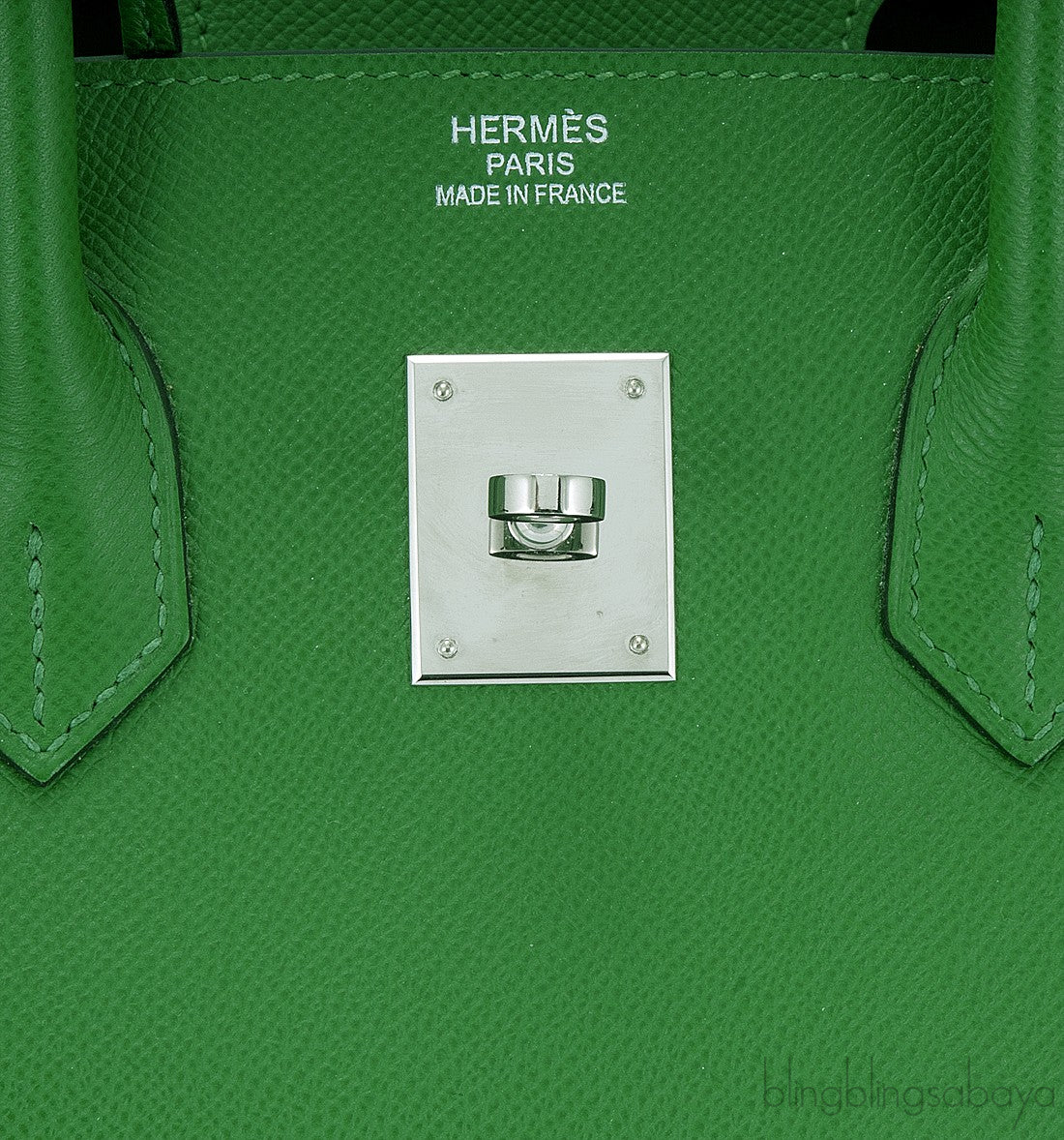 Birkin 35 Vert Bengale Epsom PHW