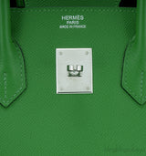 Birkin 35 Vert Bengale Epsom PHW