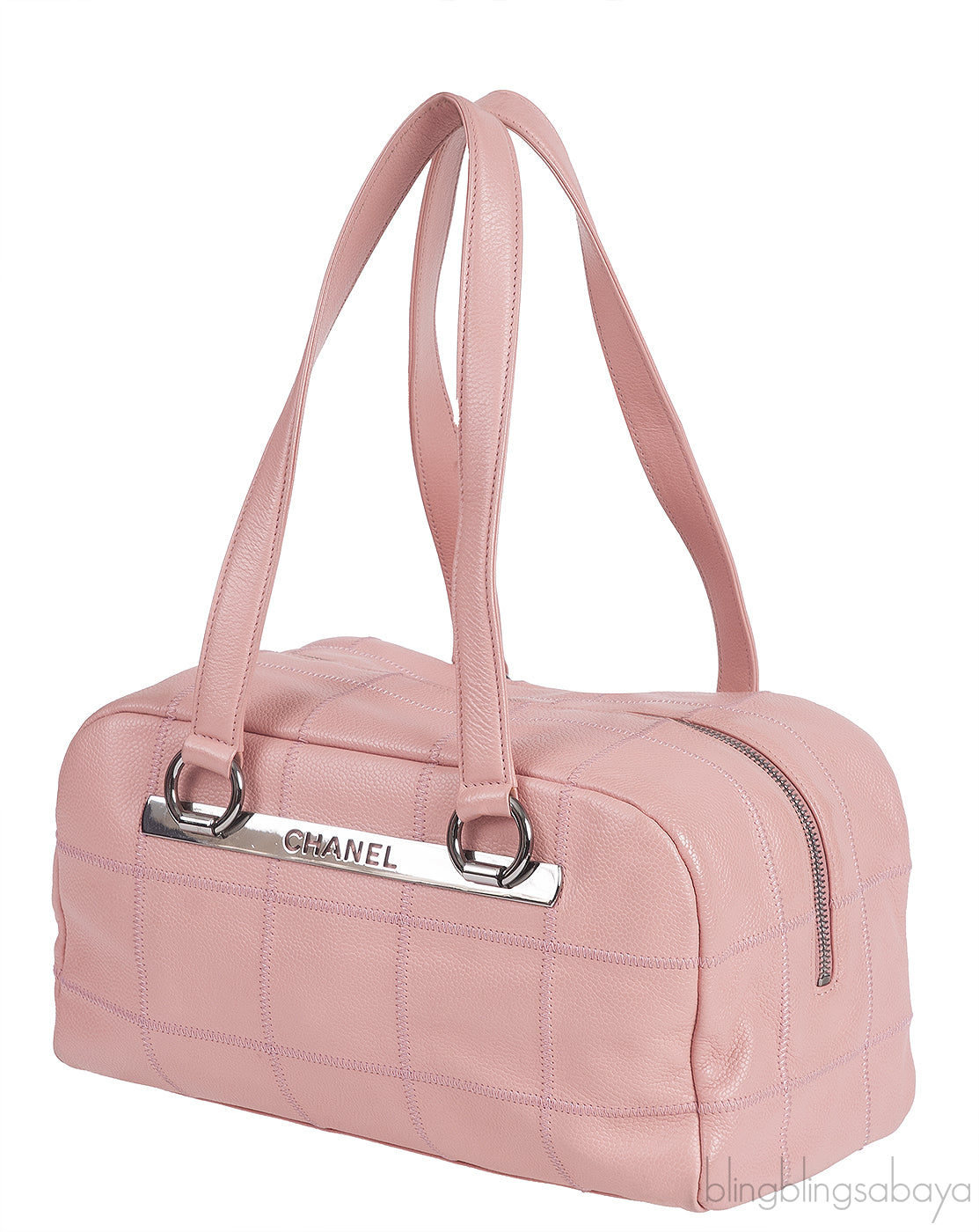 Chanel Lax Pink Bowler Bag