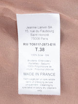 Lanvin Nude Sequin Tank Top