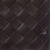 Bottega Veneta Brown Intrecciato Bi-fold Wallet