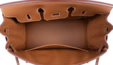 Hermes Birkin 25 Gold Togo PHW