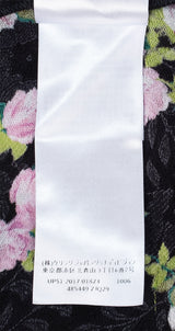 Gucci Black Climbing Roses Print Blouse & Wide Leg Trouser