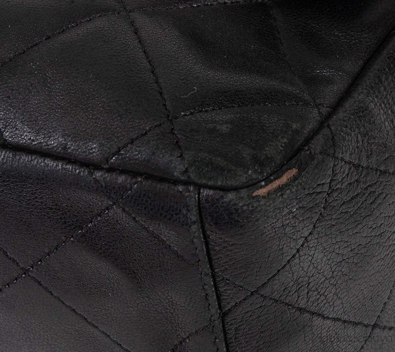 Black Quilted Classic Maxi Flap Bag