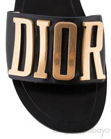 Diorevolution Black Leather Mule