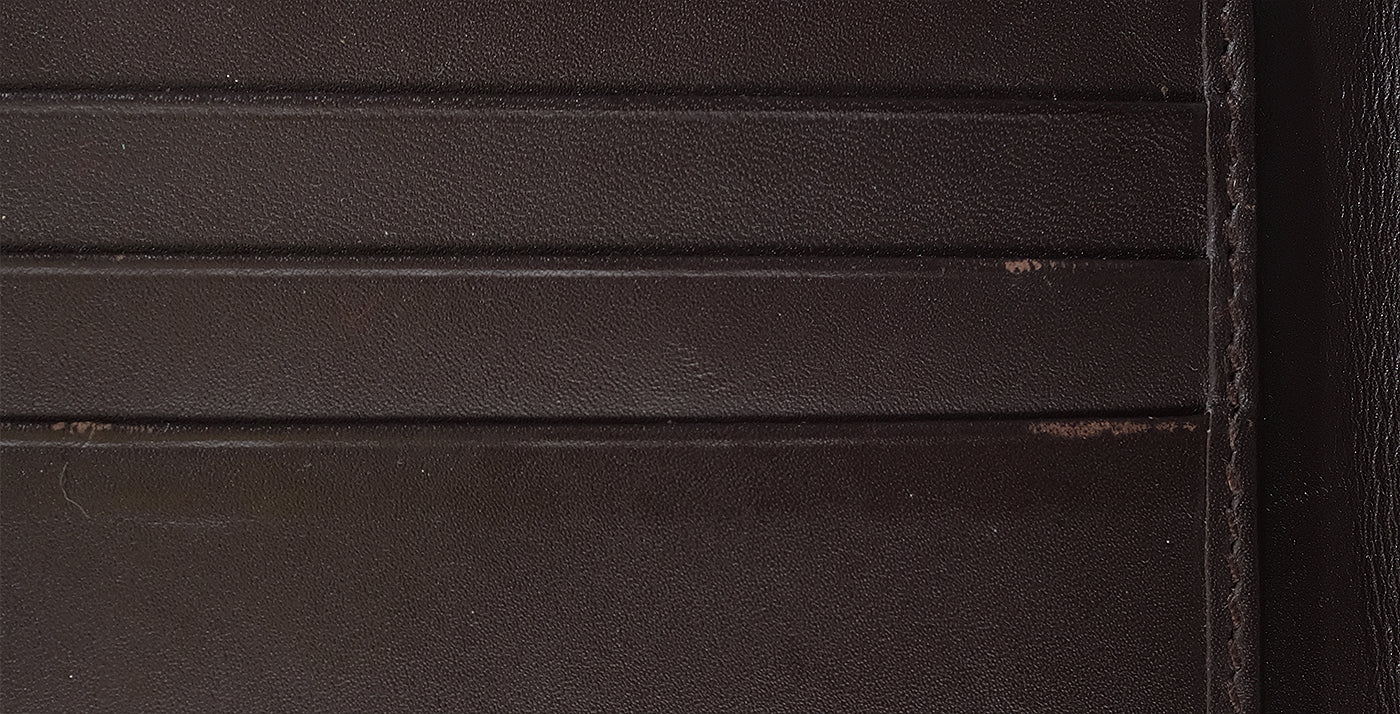 Bottega Veneta Brown Intrecciato Bi-fold Wallet