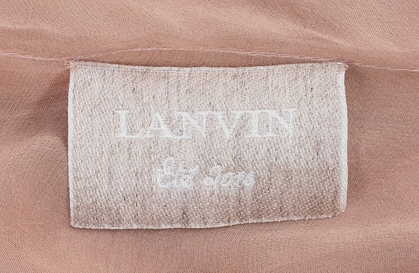 Lanvin Nude Sequin Tank Top