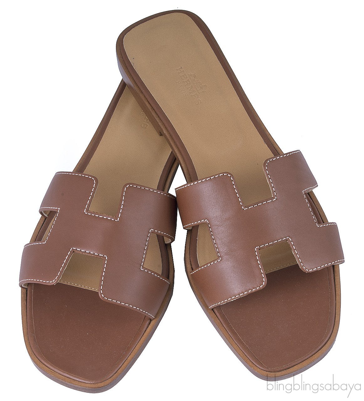 Oran Sandal Kidskin Brown