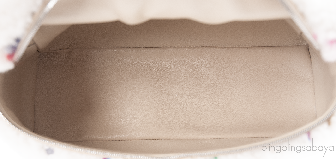 Loro Piana Extra Pocket L27 Shearling Embroidery Shoulder Bag