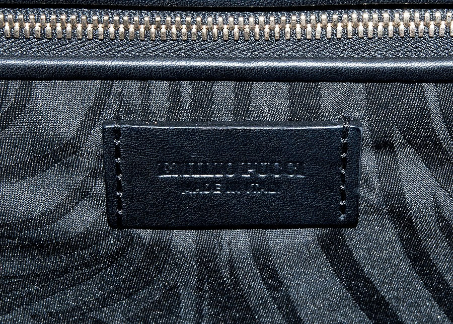 Blue Python Square Shoulder Bag