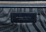 Blue Python Square Shoulder Bag