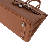 Hermes Birkin 25 Gold Togo PHW