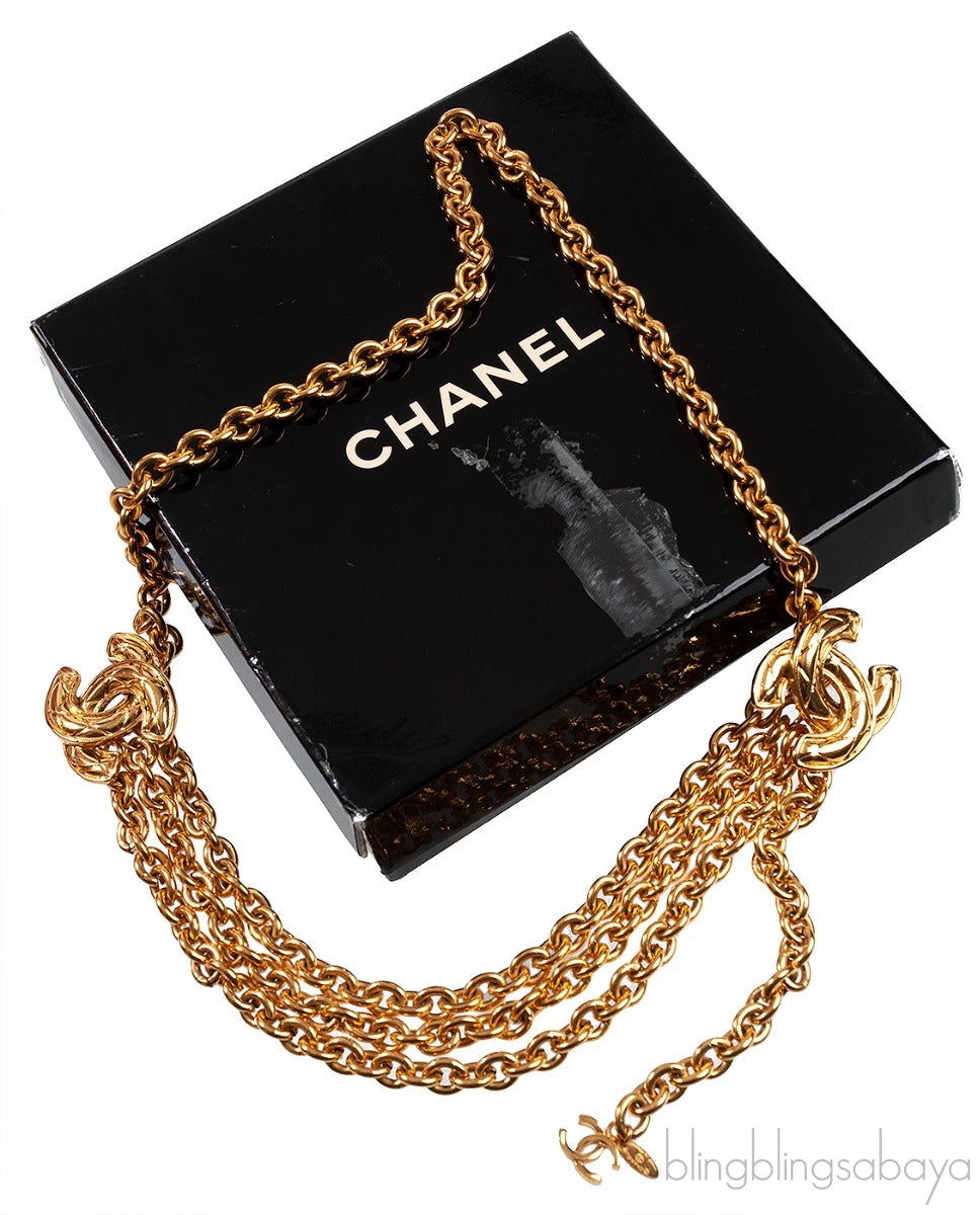 Chanel Vintage CC Chain Belt