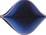 Dior Charm Blue Leather Card Holder