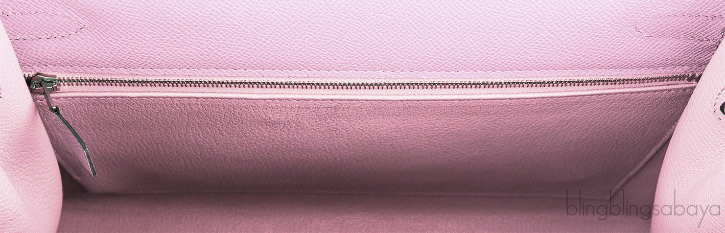Kelly 25 Mauve Sylvester Epsom Sellier PHW