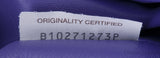 Purple Shearling Pouch