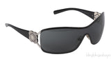 Chanel Camellia CC 4164-B Black Sunglasses