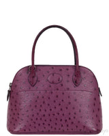 Bolide 27 Purple Ostrich Bag PHW