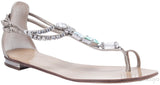Crystal Flat Sandals
