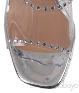 Aquazzura PVC Secrets 95mm Mules 38