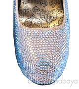Gold Rhinestone Pump