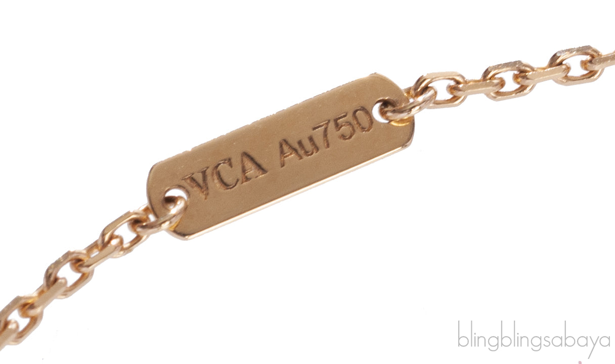 MOP Lucky Alhambra Butterfly Pendant